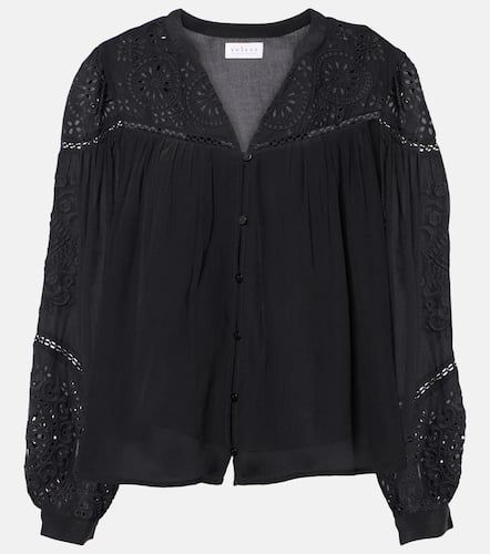 Velvet Libby open-knit blouse - Velvet - Modalova