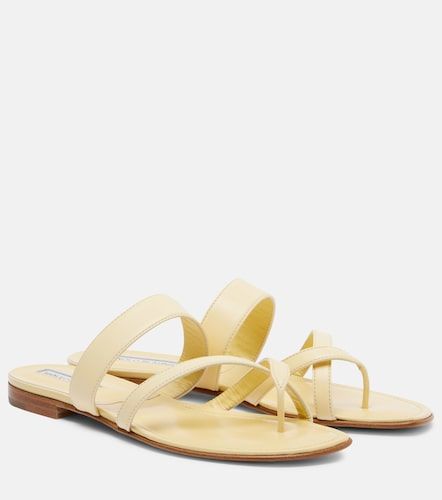 Manolo Blahnik Susa leather sandals - Manolo Blahnik - Modalova