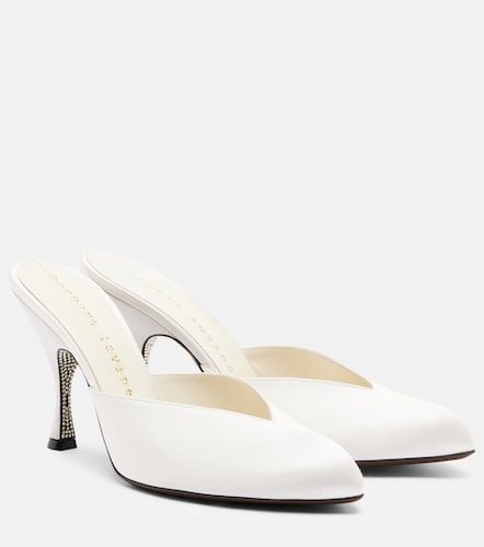 Mules Sitting Pretty de satén - Herbert Levine - Modalova