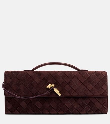 Bottega Veneta Andiamo suede clutch - Bottega Veneta - Modalova