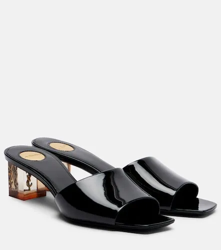 Sip patent leather mules - Saint Laurent - Modalova