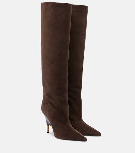 Bella 100 suede knee-high boots - Khaite - Modalova