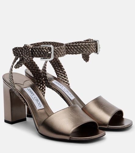 Rori metallic leather sandals - Jimmy Choo - Modalova