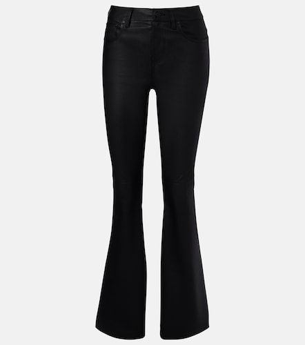 Sophie leather bootcut pants - AG Jeans - Modalova
