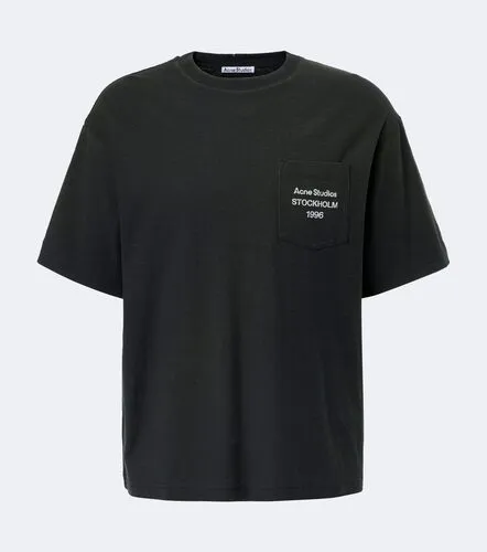Cotton and hemp T-shirt - Acne Studios - Modalova