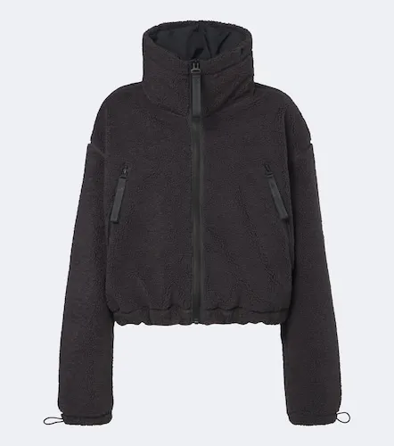 Cropped-Jacke aus Teddyfleece - Adidas by Stella McCartney - Modalova