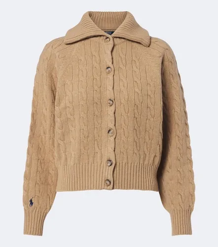 Cable-knit wool and cashmere cardigan - Polo Ralph Lauren - Modalova