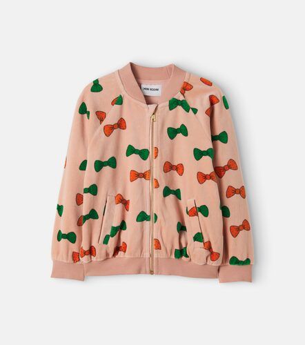 Cárdigan de terciopelo de algodón estampado - Mini Rodini - Modalova