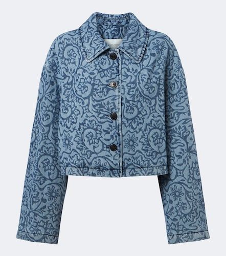 Dries Van Noten Floral denim jacket - Dries Van Noten - Modalova