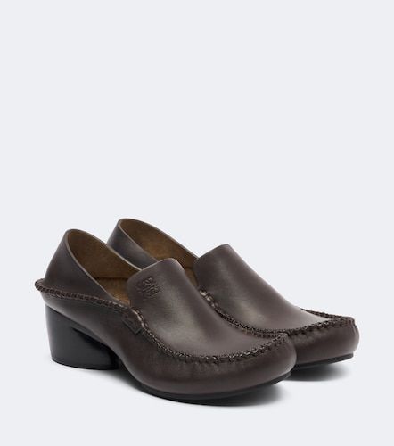 Loewe Oval leather loafer pumps - Loewe - Modalova