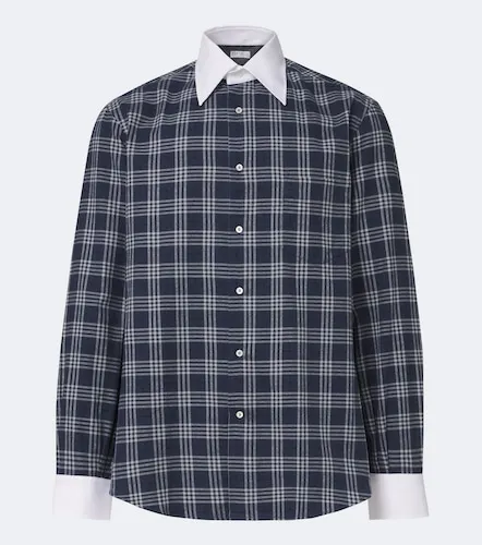 Brunello Cucinelli Camicia di jeans - Brunello Cucinelli - Modalova