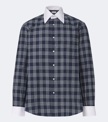 Brunello Cucinelli Hemd aus Flanell - Brunello Cucinelli - Modalova