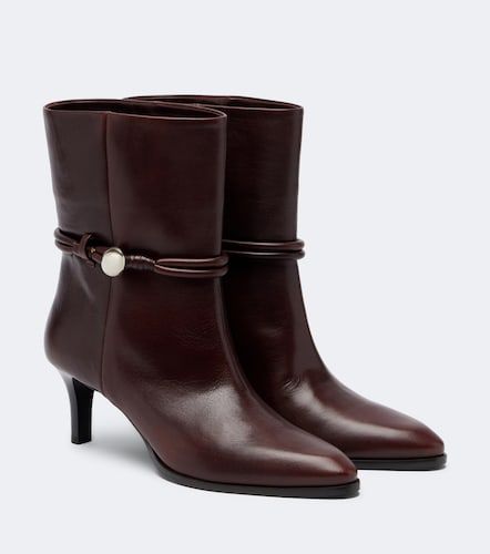 Telsa embellished leather ankle boots - Isabel Marant - Modalova