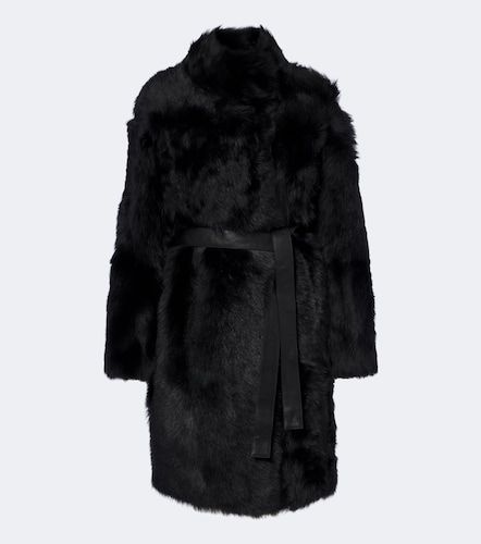Cappotto reversibile in pelle e shearling - Yves Salomon - Modalova