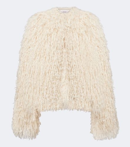Mohair, cashmere, silk, and wool jacket - Fendi - Modalova