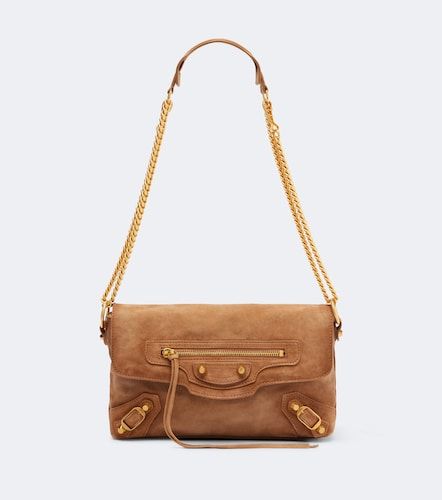 Le City suede shoulder bag - Balenciaga - Modalova