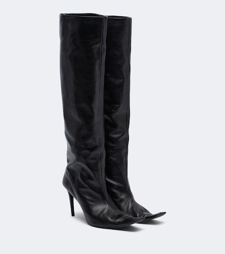 Kniehohe Stiefel Marlene aus Leder - Khaite - Modalova