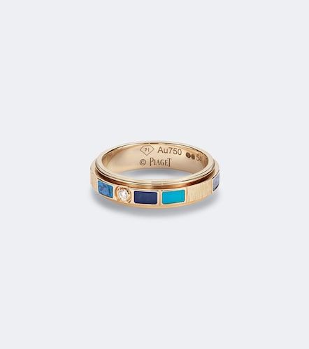 Possession Vibrant Palace 18kt rose ring with gemstones - Piaget - Modalova