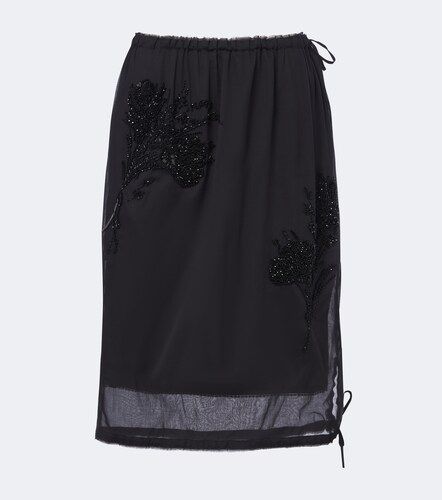 Prada Embellished midi skirt - Prada - Modalova