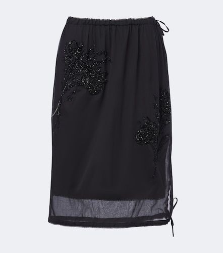 Prada Falda midi bordada - Prada - Modalova