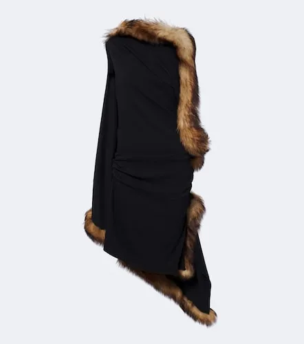 Loewe Midikleid mit Shearling - Loewe - Modalova
