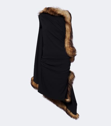 Loewe Midikleid mit Shearling - Loewe - Modalova