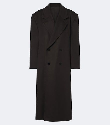Zweireihiger Oversize-Mantel aus Kaschmir - Gucci - Modalova