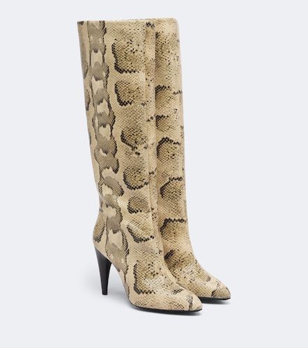 Stiefel Jany aus Leder - Isabel Marant - Modalova