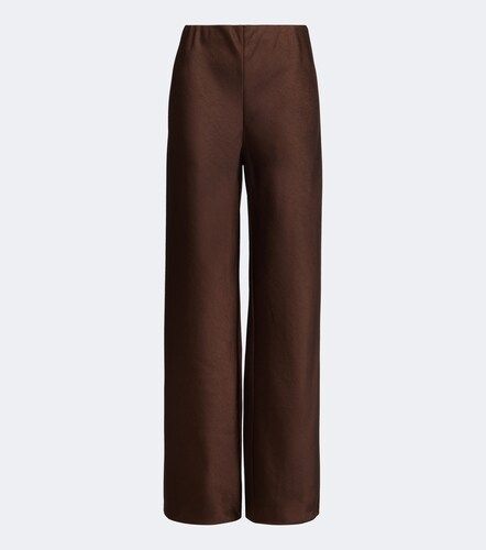 Pantaloni Colette in raso a gamba larga - Vince - Modalova