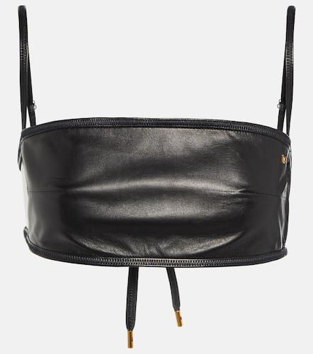 Tom Ford Leather bra top - Tom Ford - Modalova