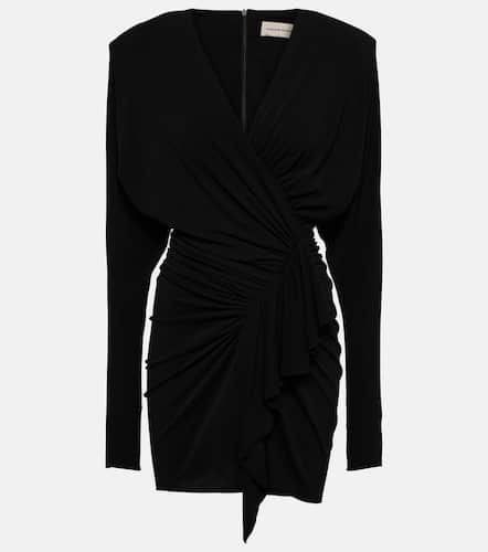 Draped jersey minidress - Alexandre Vauthier - Modalova