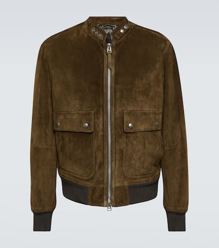 Tom Ford Bomber in suede - Tom Ford - Modalova