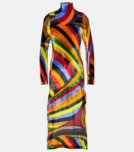 Pucci Iride velvet midi dress - Pucci - Modalova