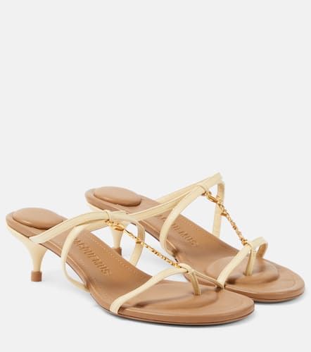 Sandalen Les Sandales Pralù Basses aus Leder - Jacquemus - Modalova