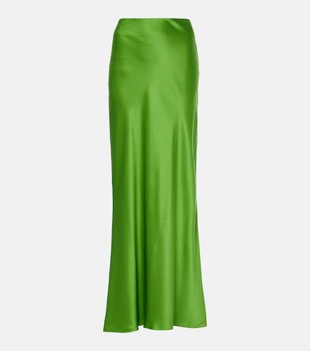 Gonna lunga in satin di seta - The Sei - Modalova