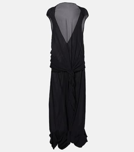 Draped jersey maxi dress - JW Anderson - Modalova