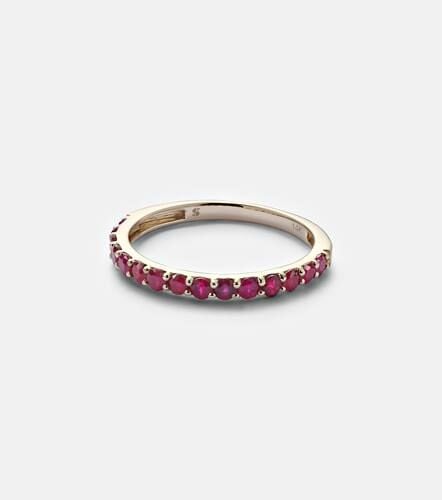 Forever Birthstone 14kt ring with ruby - Stone and Strand - Modalova