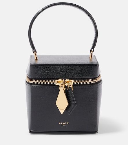 Alaia Cube leather vanity bag - Alaia - Modalova