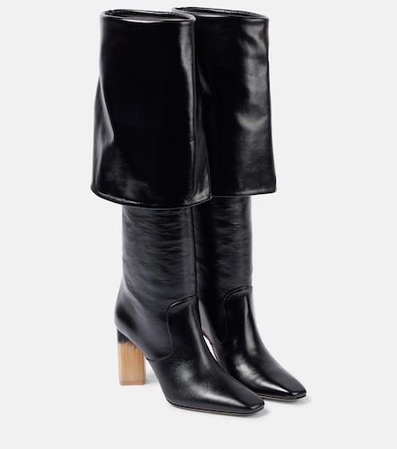 Georgia 90 leather knee-high boots - Chloe - Modalova