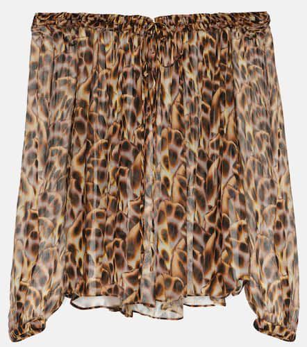 Vutti printed off-shoulder blouse - Marant Etoile - Modalova