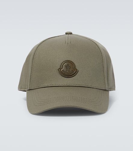 Moncler Logo cotton baseball cap - Moncler - Modalova