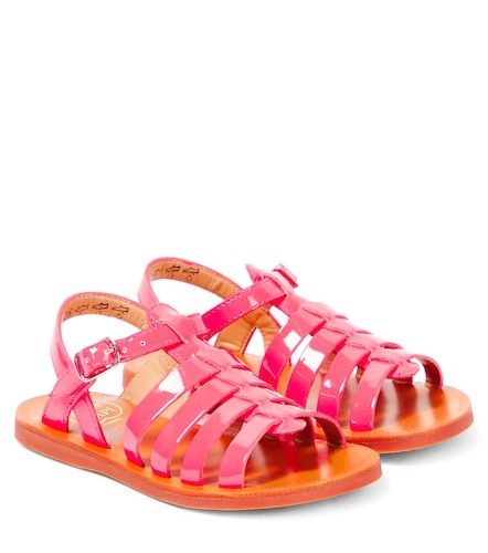 Sandalias Plagette Strap de piel - Pom d'Api - Modalova