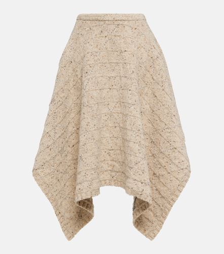 Asymmetric knitted midi skirt - Bottega Veneta - Modalova