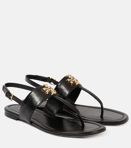 Eleanor leather thong sandals - Tory Burch - Modalova