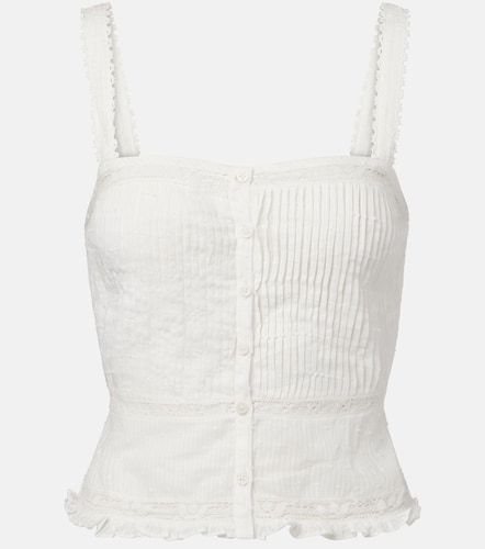 Top cropped Berry in cotone - Poupette St Barth - Modalova