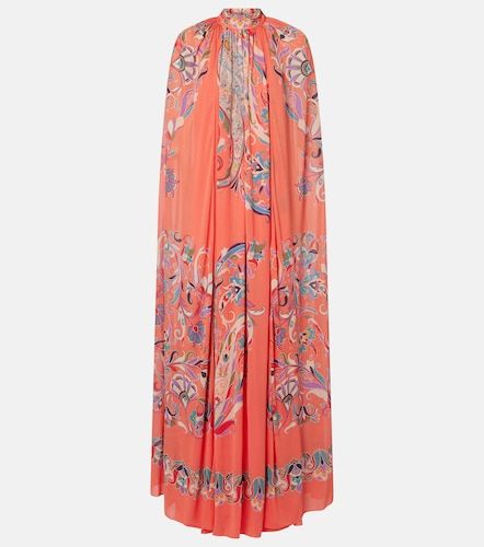 Etro Paisley caped gown - Etro - Modalova