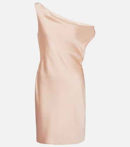 Maria asymmetric crÃªpe satin minidress - Norma Kamali - Modalova
