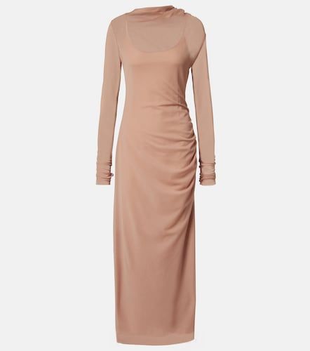 SIR Ruby draped sheer maxi dress - SIR - Modalova