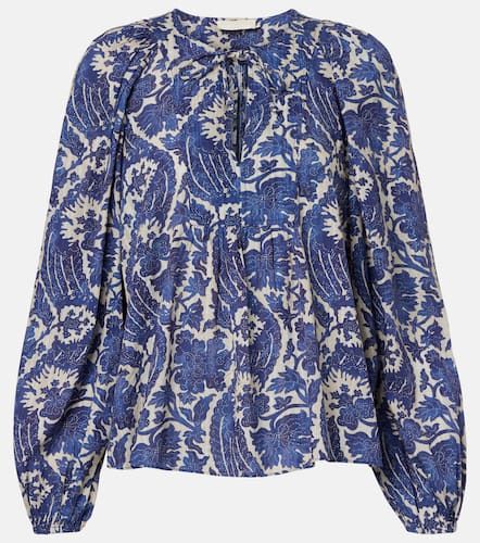 Brea printed cotton-blend blouse - Ulla Johnson - Modalova