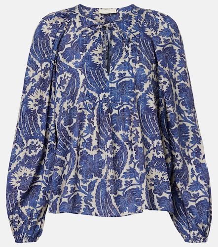 Brea printed cotton-blend blouse - Ulla Johnson - Modalova